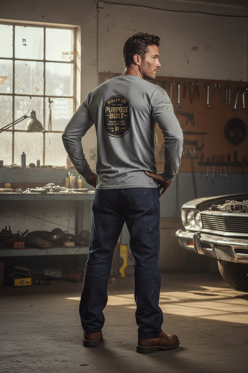 Shop Stamp Long Sleeve T-Shirt