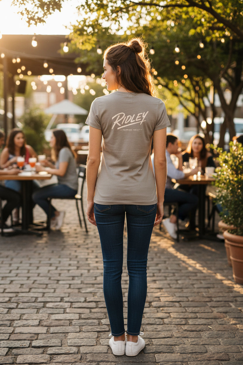 Womens Original Ridley Co. V-Neck