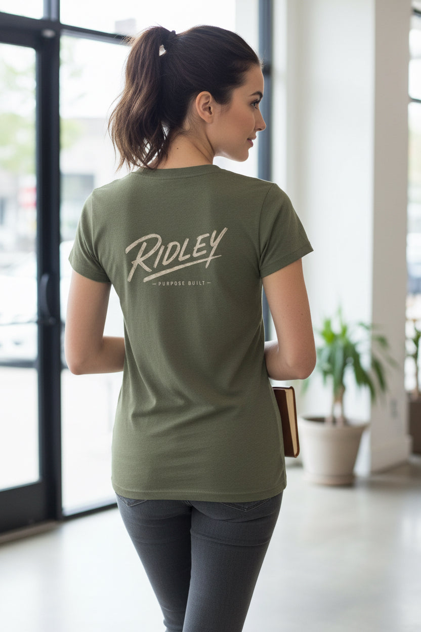 Womens Original Ridley Co. V-Neck