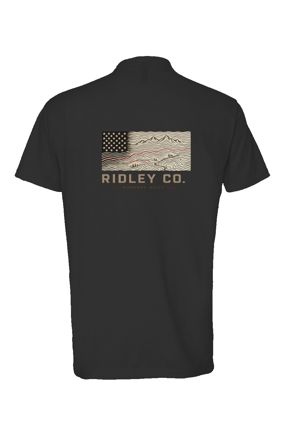 Topography Flag Light Tee