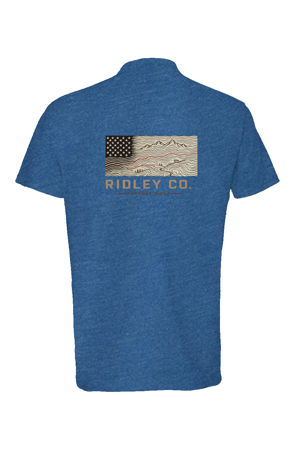 Topography Flag Light Tee