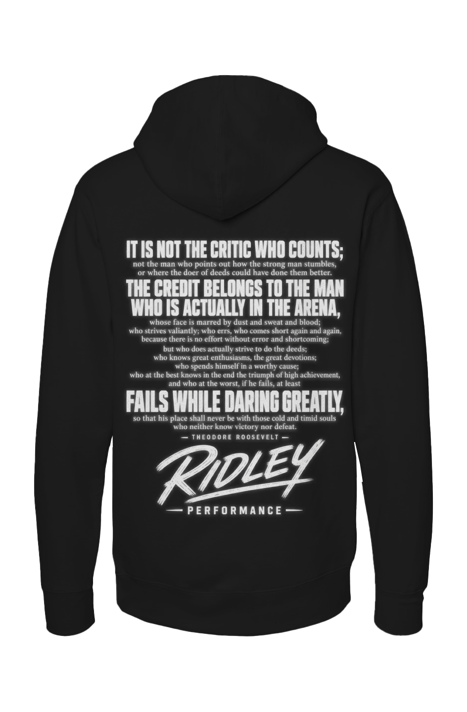 Man in the Arena Hoodie